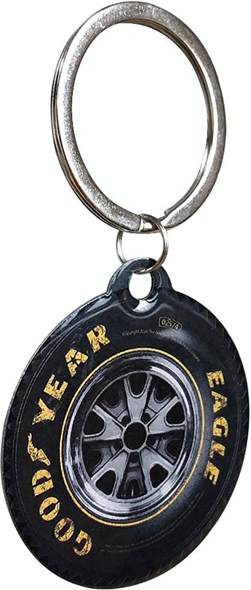 Sleutelhanger Rond Goodyear - Wheel