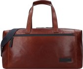 JOST Cuir Sac de voyage Malmö Travel Bag Cognac Brun