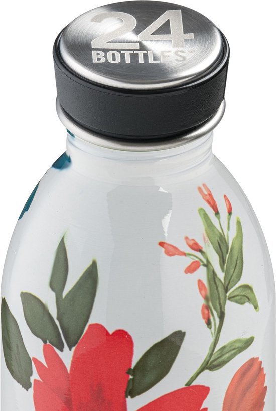 24Bottles CARA, 500 ml, Usage quotidien, Blauw, Vert, Rouge, Wit, Acier inoxydable, Adulte, Femme
