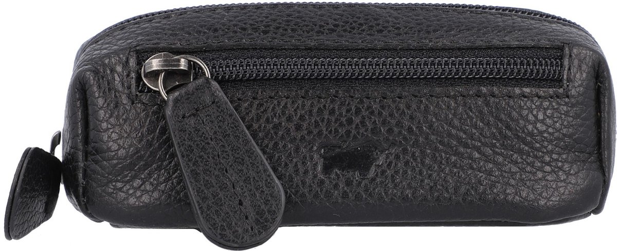 Braun Büffel Prato sleuteletui leer 9 cm - schwarz