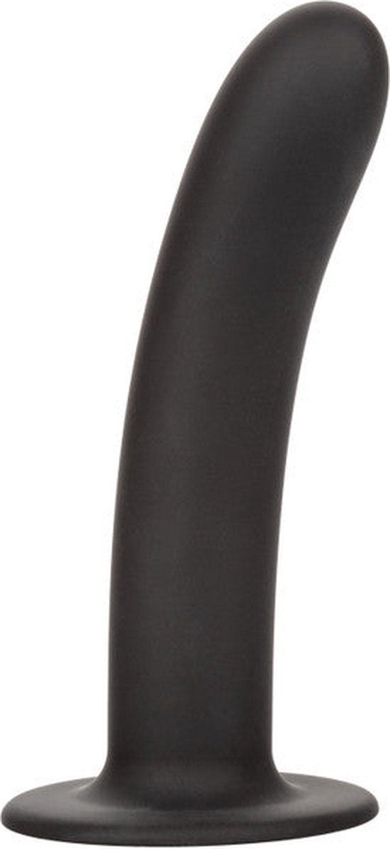 Goedkoopste Calexotics - Boundless Smooth - Gladde Strap-on Anaal Plug met Zuignap - Siliconen - Drie Maten - Zwart S