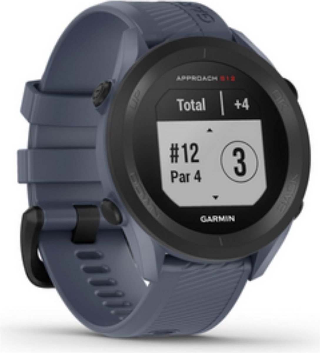 Afbeelding 2 van Garmin Approach S12 Smartwatch - Golfhorloge - Met GPS Tracker - Hoge Resolutie - 5ATM Waterdicht - Grijs