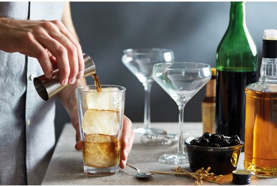 Cozy & Trendy Bar Size avec 2 tailles - 2 et 3 cl - acier inoxydable