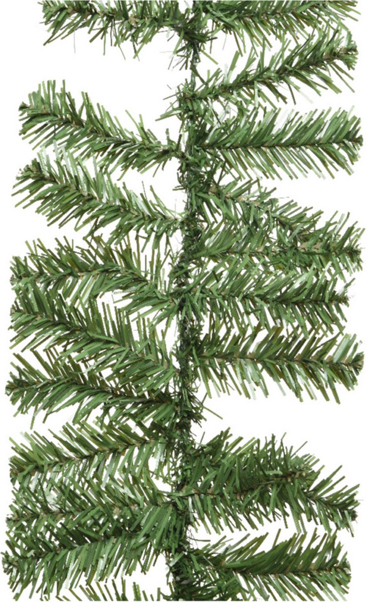 Everlands guirlande slinger groen 270x9,5 cm - Kerstdecoratie