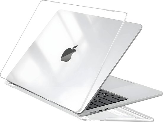 Coque pour MacBook Air 15 pouces transparente - Coque rigide adaptée pour MacBook Air 2023/2024 - Convient pour MacBook Air M2 A2941 M3 A3114