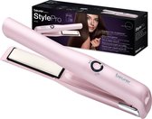 Bol.com Beurer HS 20 Stijltang - Reis stijltang - Straightener - Draadloos gebruik - Oplaadbaar - 3 Temperatuurstanden - Snelle ... aanbieding