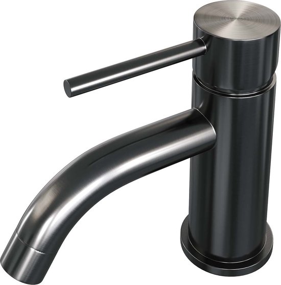 Brauer Gunmetal Edition Fonteinkraan opbouw - uitloop 11.5cm - PVD ...
