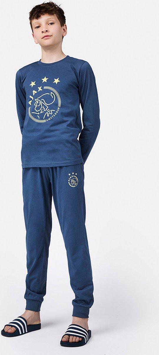 Ajax-pyjama blauw junior