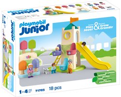 foto van PLAYMOBIL Junior Avontuurlijke speeltuin - 71703