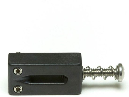 Hipshot Telecaster retrofit bridge, 4 hole 6 saddles, stainless steel