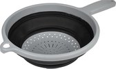 Benson Vergiet - opvouwbaar - ruimtebesparend - zwart/wit - D22 cm - hittebestendig tot 140 graden