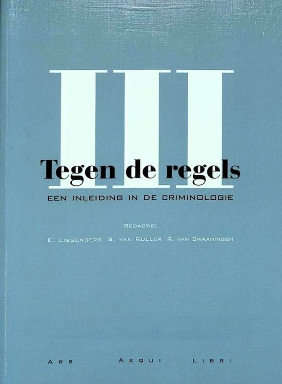 Tegen de regels III - cover