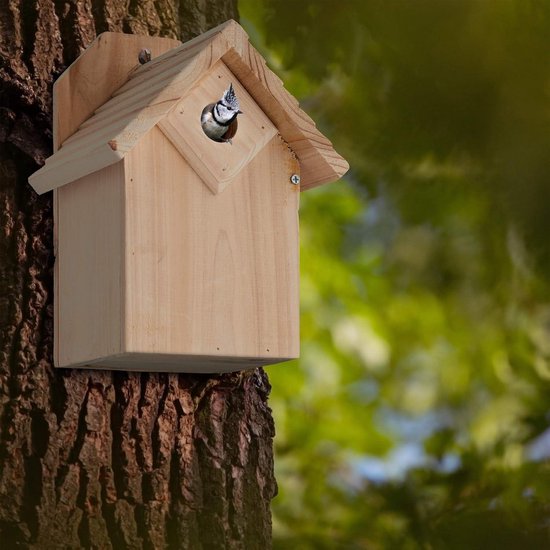 Luxus-Vogelhaus 46131e Groot XXL vogelhuisje aanvlucht van hout