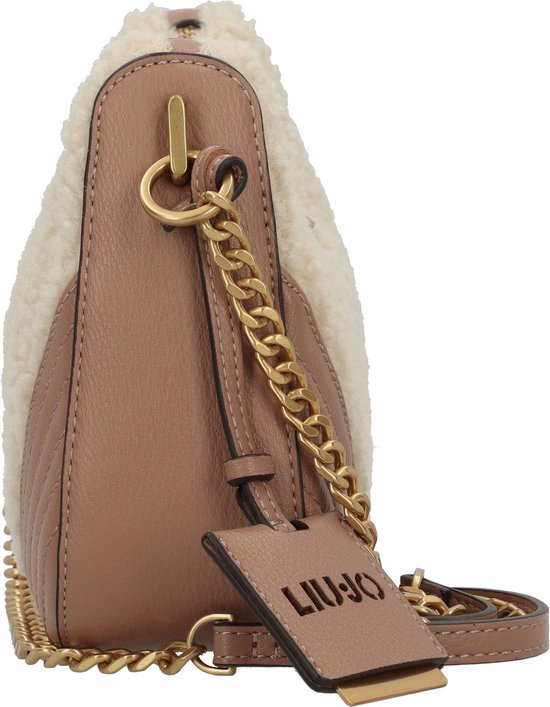 LIU JO Schoudertas Adonide ECS Hobo Bag Cream Crème