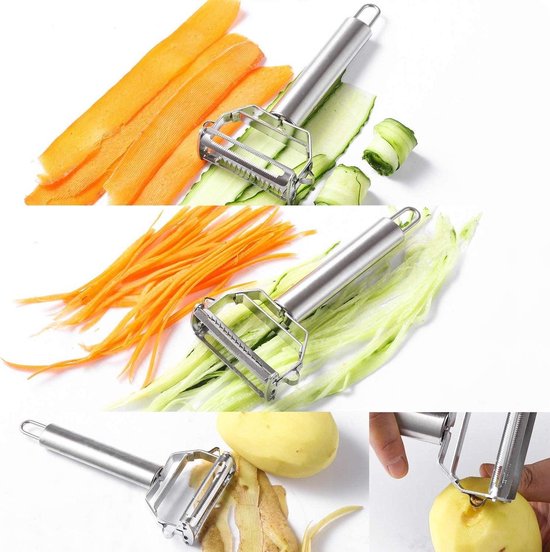 New Age Devi - Julienne Dunschiller - Keuken Tool - Groente en fruit schillen