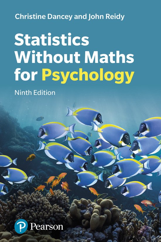 Statistics Without Maths for Psychology - cover