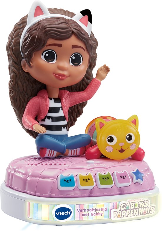 VTech Gabby's Poppenhuis - Verhaaltjestijd met Gabby - Kinderspeelgoed - Nederlands Gesproken - Speelgoed vanaf 3 jaar en ouder