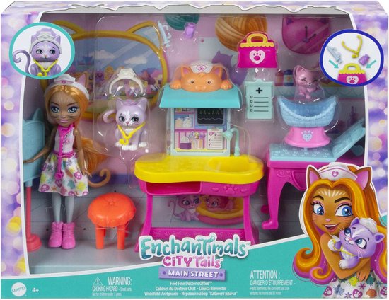 Enchantimals City Tails Voel Je Goed Dokterspraktijk - Pop van Enchantimals — afbeelding 2