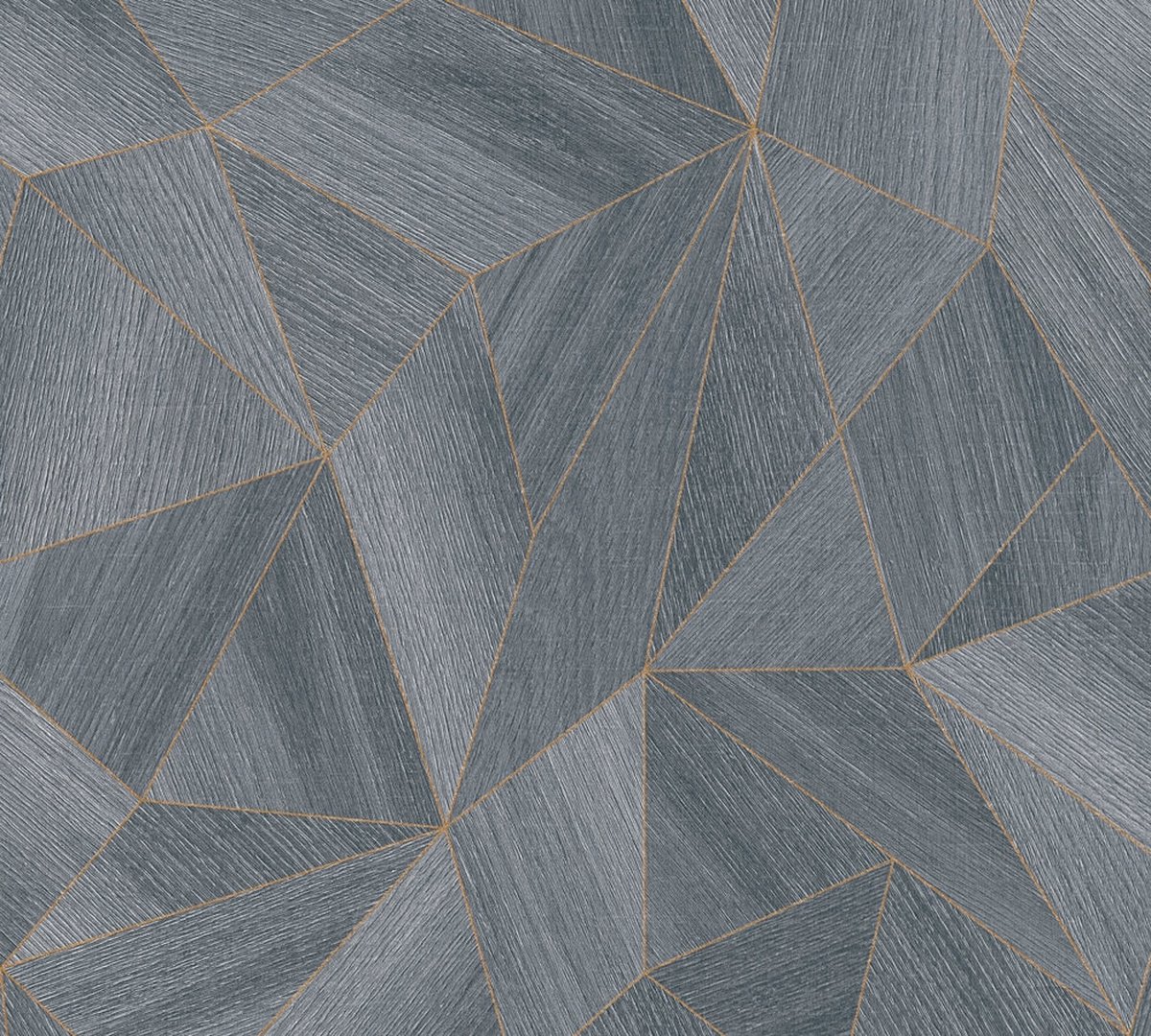HOUTLOOK BEHANG | Grafisch - Grijs Goud - Living Walls Daniel Hechter 7