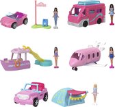 Bol.com BARBIE Mini Barbieland mini-droomvoertuig + een mini-barbie - willekeurig model aanbieding