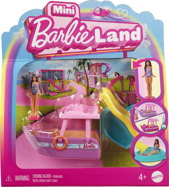 Foto: Barbie mini barbieland boot met barbiepop