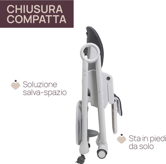 Chicco Polly easy kinderstoel nature