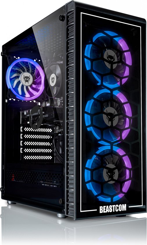 BEASTCOM Q5 | Pro Gaming | Gaming PC | Intel i3-10105F 4 x 4,40