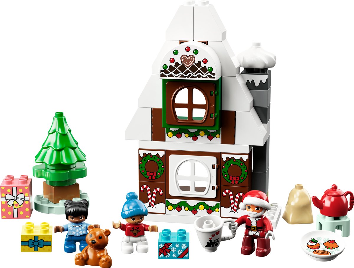 LEGO DUPLO Peperkoekhuis van de Kerstman - 10976 — afbeelding 5