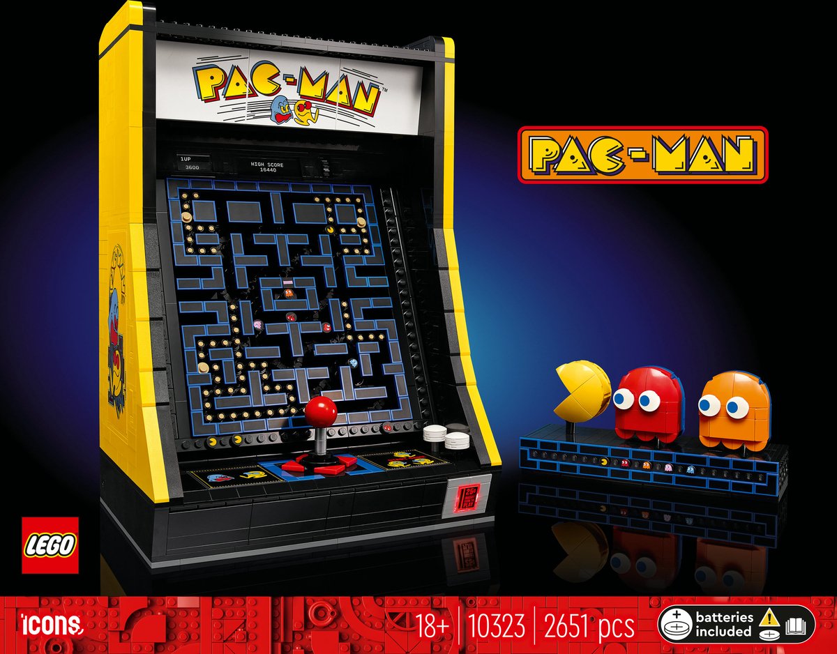 LEGO Icons PAC-MAN arcade - 10323 | bol