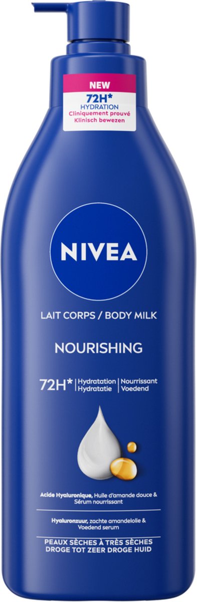 Nivea Bodymilk Verzorgend Pomp 400ML