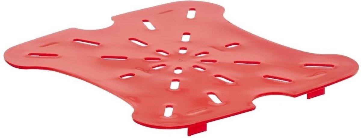 Cambro FreshPro Rood Afvoerrek 195 X 195 Mm - CU148 - Restaurant - Hotel - Professioneel