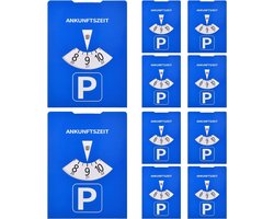 Parkeerschijven - Set van 10 - Parkeerschijf - Parkeren - Auto - Accessoire