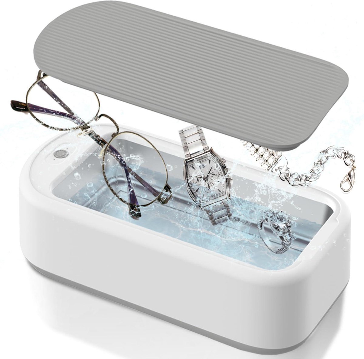 Ultrasoon Reiniger Ultrasonic cleaner sultrasoon reiniger voor brillen Reinigingsapparaat voor Sieraden en Brillen