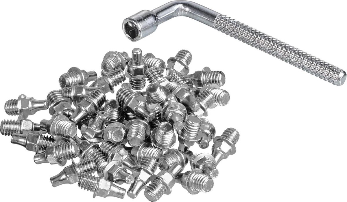 6 mm Street Pin voor Python Ripper Mamba Pedalen - 50 stuks - M4 x 6 mm - Met 4 mm dopsleutel
