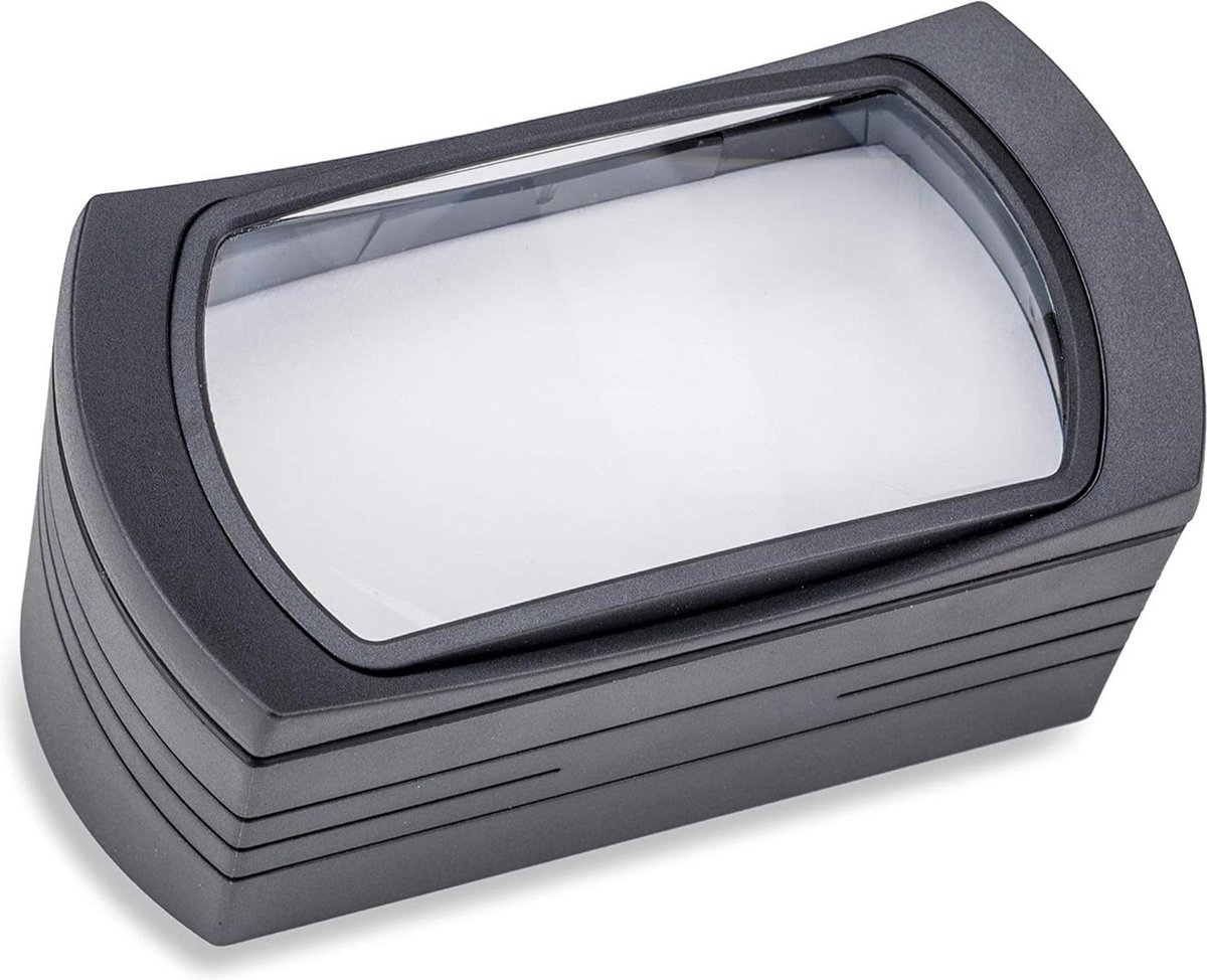 25-voudige vergroting loep met led-verlichting en 4 leds - Vergrootglas met vrije stand