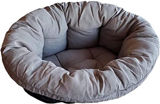 Ferplast Sofa Dove Met Kussen - Hondenbank - 96x71x32 cm Grijs 10 - Mand - Pets Place