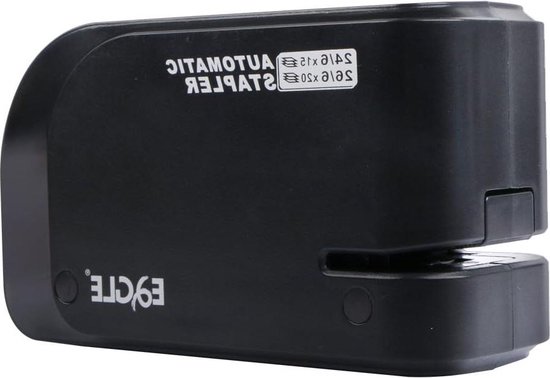 EcoElectronix Agrafeuse électrique Automatique Portable, Capacité De 30 Feuilles, Fonctionnement Silencieux, Sans Bourrage Et Recharge Facile, Adaptateur Secteur / Fonctionne Avec Piles (rose