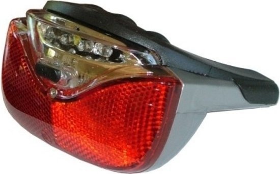 Foto: Gazelle fietsverlichting power vision 2 led achterlicht