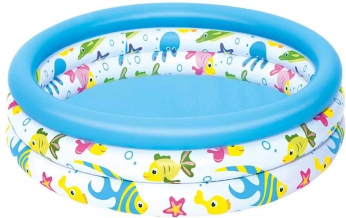 Zwembad 102 x 25 cm - 3 Rings Ocean Life