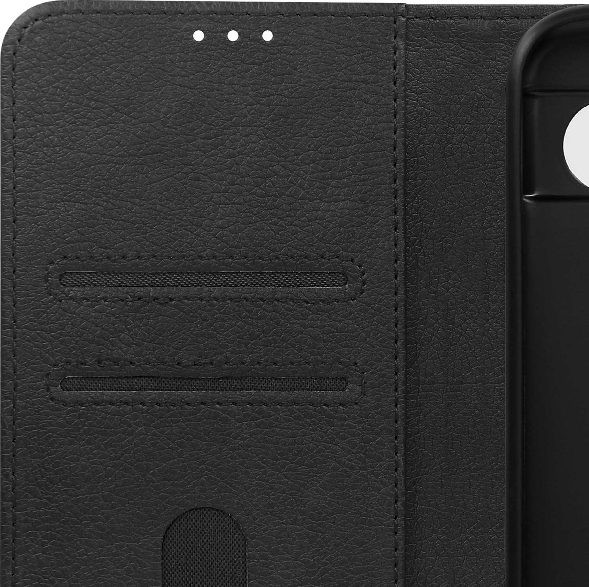 Avizar Foliohoes Geschikt voor Google Pixel 8a Video-ondersteuning, Zwart