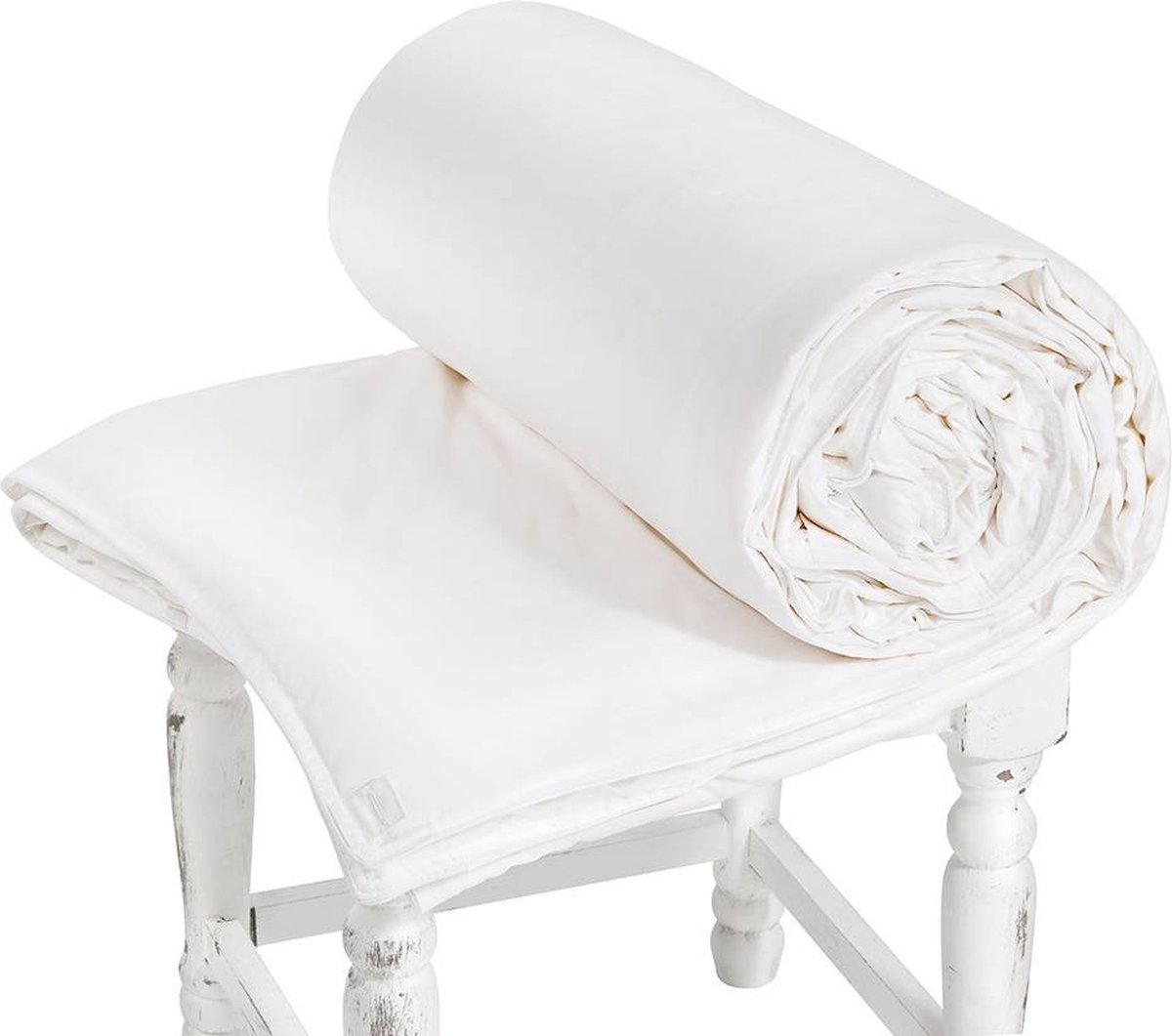 Zijden zomerdekbed Belcanto (175g/m2) - katoenen tijk - Silk Heaven - 140x220cm
