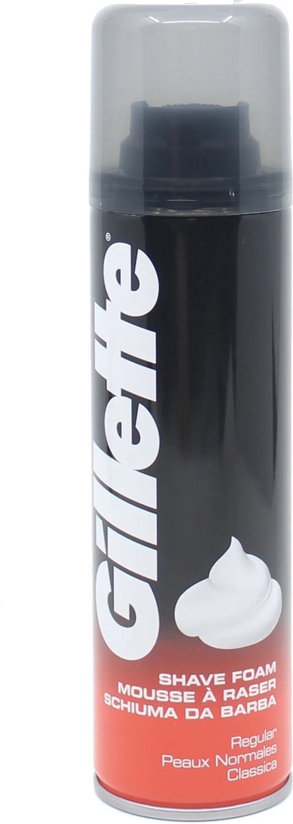 Gillette Scheerschuim - Regular - 200 ml.