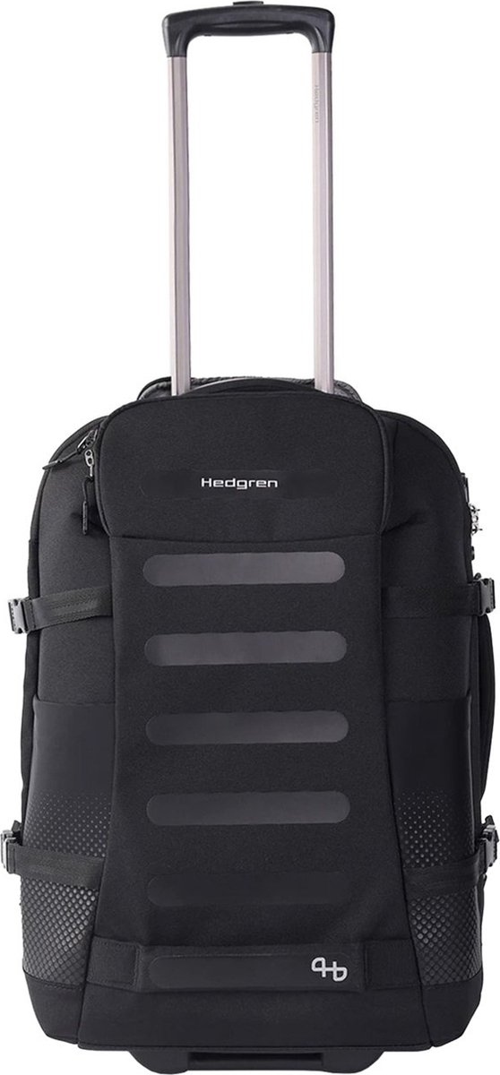 Hedgren Rugzak Trolley Multy Backpack 55 With Wheels 56L Black Zwart