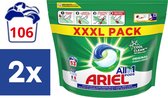 Ariel All in One Waspods Clean & Fresh - 2 x 53 Pods