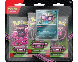foto van Pokémon - Scarlet & Violet - Shrouded Fable - 3 Booster Blister - Trading Cards - Pokémon Kaarten