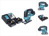 Makita DJV 184 RT accu-pendeldecoupeerzaag 18 V borstelloos + 2x oplaadbare accu 5.0 Ah + lader