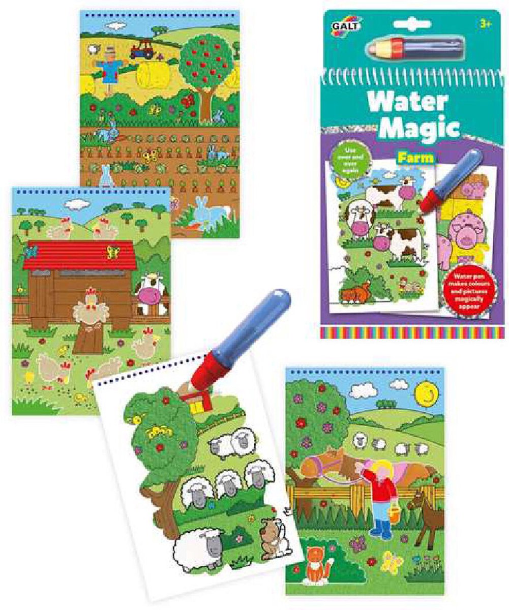 Galt Waterkleurboek Water Magic Animals - Kleurboek — afbeelding 2