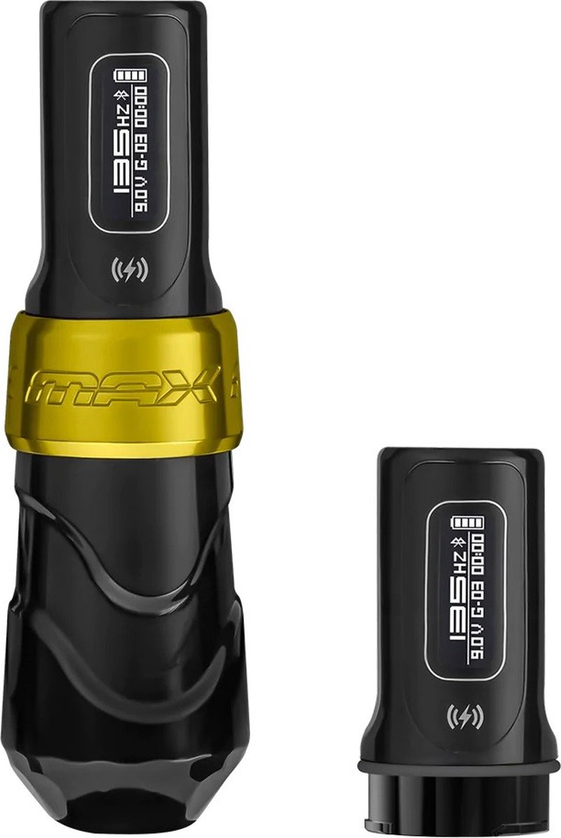FK Irons Spektra Flux Max 3.2MM Extra Accu Powerbolt II | Premium Professionele Tattoo Machine | Draadloze Tatoeage Pen | Wireless | PMU Gun | Zelf Tatoeëren Kit | Cartridges | Naalden | Beginner & Gevorderden Set 1RL | 3RL | 7RL