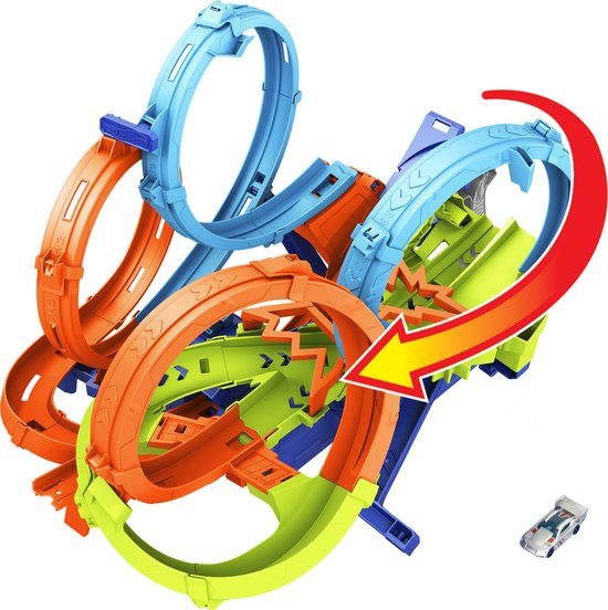 Hot Wheels Spiraal Crash Baanset met Boosters - Vergelijk prijzen Hot Wheels Spiraal Crash Baanset met Boosters - Vergelijk prijzen