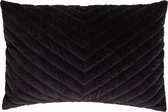 Hoyz | Victory Velvet T Kussen | 40 X 60 | Sierkussen Voor Woonkamer Of Slaapkamer